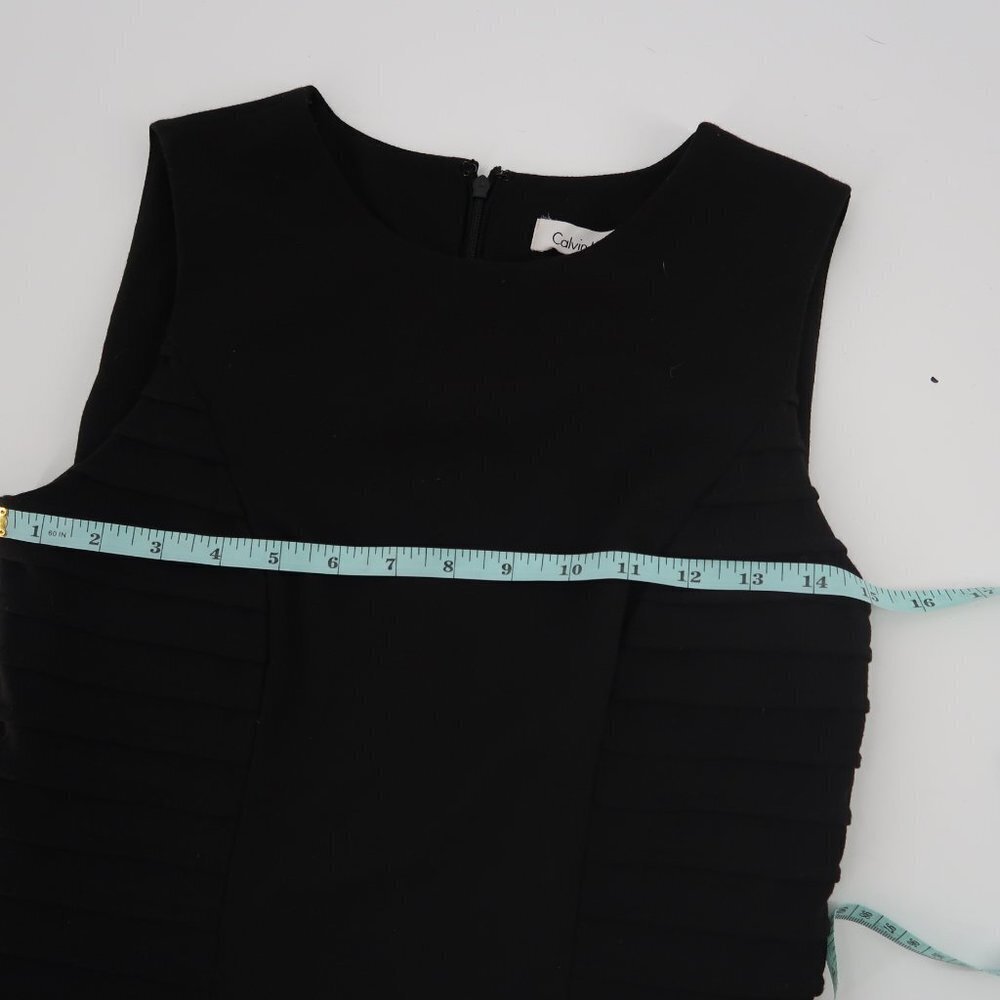 Calvin Klein Black Cocktail Dress Size S - Picture 4 of 11